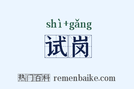 试岗是什么意思的图片